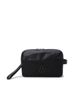 Anew Golf Jacquard Easy Pouch - Black
