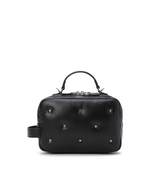 Women's Padded Color Pouch - Black