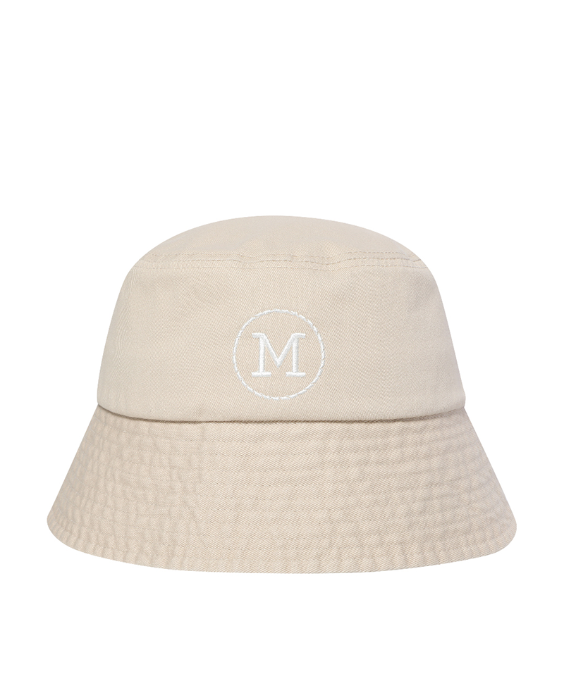 Monday Flow Cotton Bucket Hat - Beige