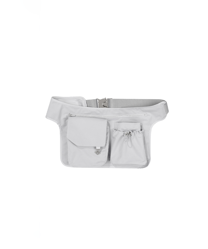 Monday Flow Buddy Hip Sack - Light Gray