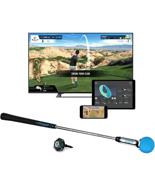 GOLF BUDDY Phigolf 2 - Home Golf Simulator - Black – Nevermindall USA