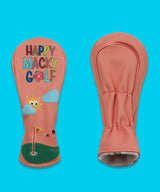 MACKY Golf: Happy Driver Cover - Coral