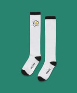 MACKY Golf: Coloring Daisy Knee Socks - 2 Colors