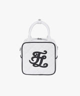 FAIRLIAR Quilted Square Tote Bag - White