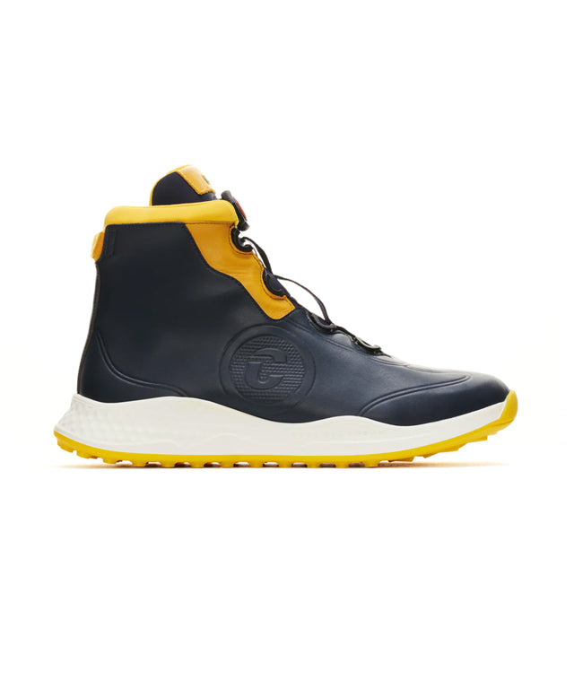 MEN'S GOLF SHOES BOLOGNA - NAVY/YELLOW