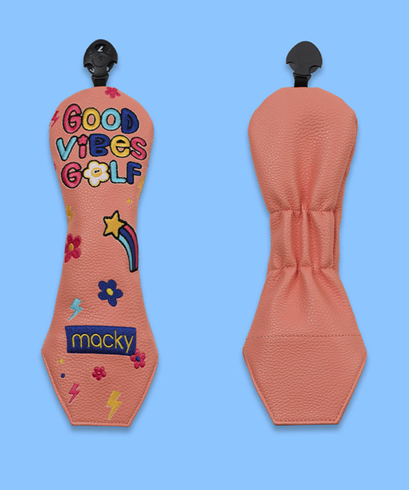 MACKY Golf: Good Vibe Utility Cover - Coral