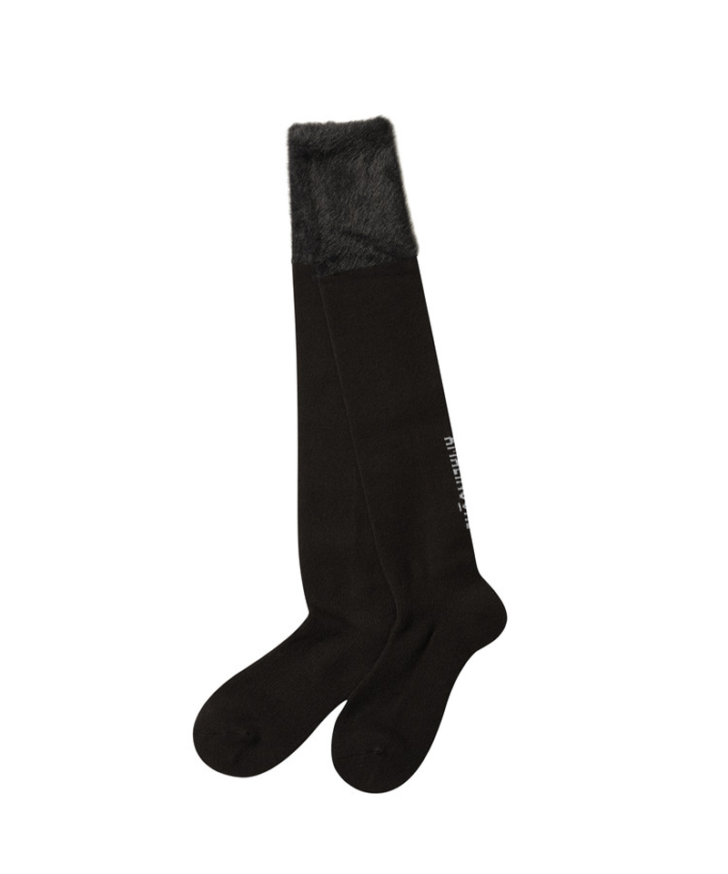 Amazing Cre Women's A/W Over Knee Socks - Black