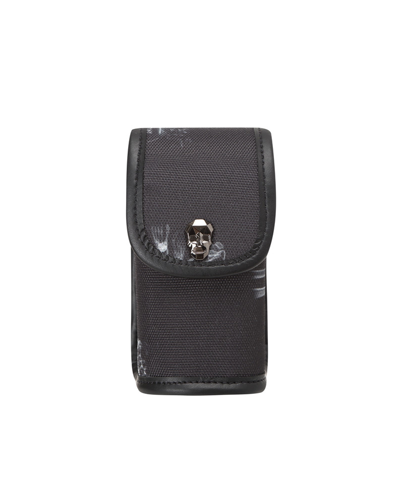 Amazing Cre Bone Graphic Two Ball Case - Black