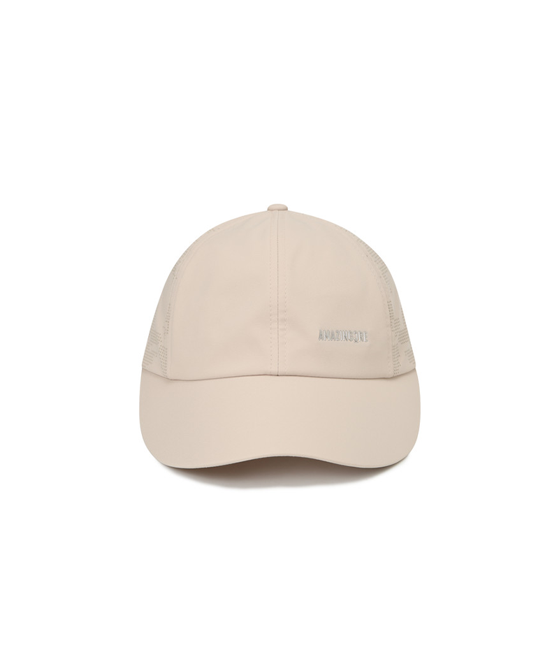 Amazing Cre Pixel Camouflage Ribbon Cap - Beige