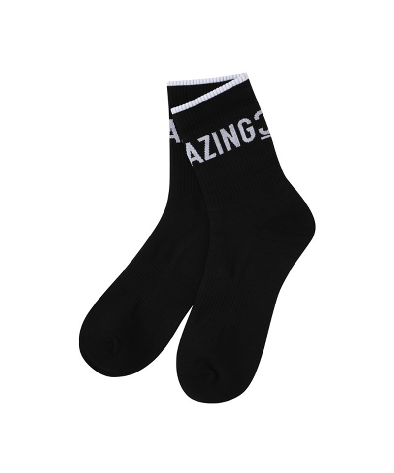 Amazing Cre Logo Point Middle Socks - 3 Colors