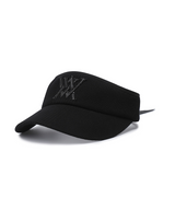 Women's Knit Visor - Black