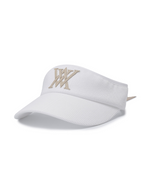 Women's Knit Visor - White