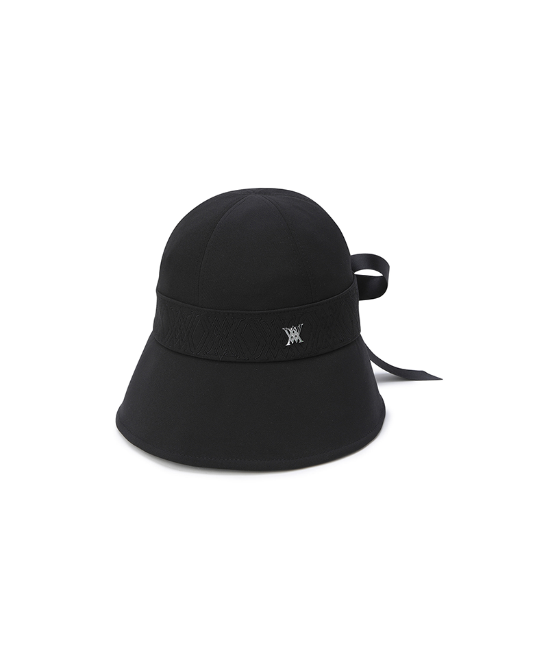 Women's Wide Hat - Black
