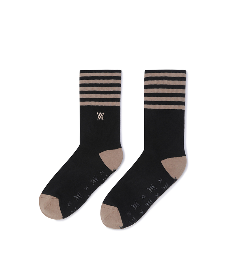 Women's Two Way Socks - Black