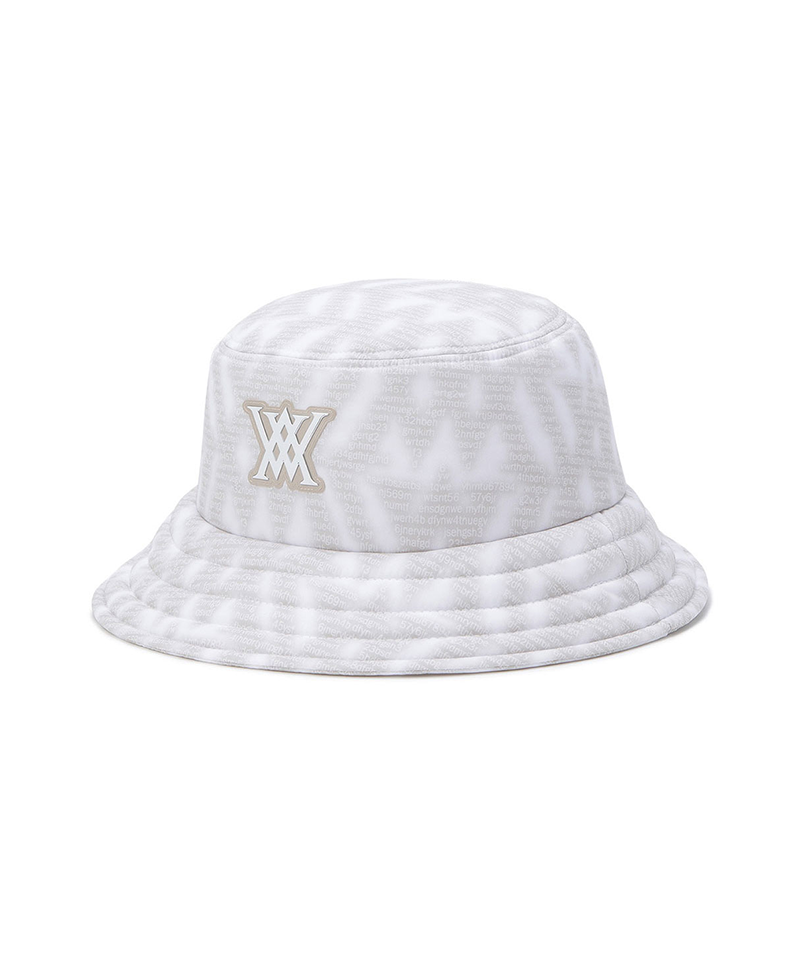 Women's Logo Pattern Hat - Beige
