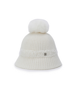 Women's Bell Bucket Hat - Cream