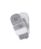 Women's Mitten Gloves - Gray