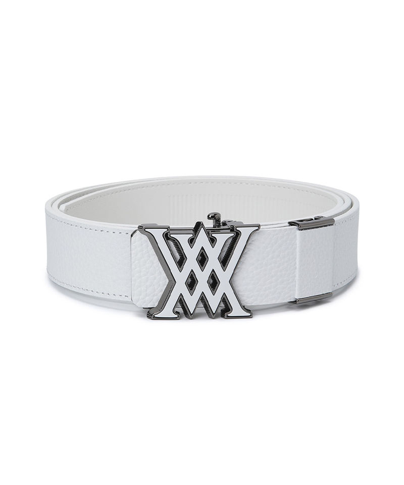 Men's Auto Embo Belt - White