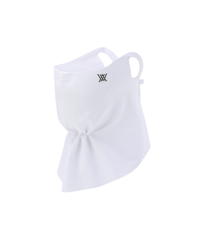 Unisex UV Cut Seamless Mask - White