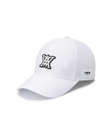 Uni Seersucker  Cap - White