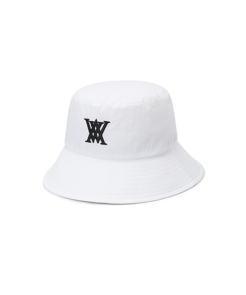 Uni Multi Pocket Bucket Hat - White