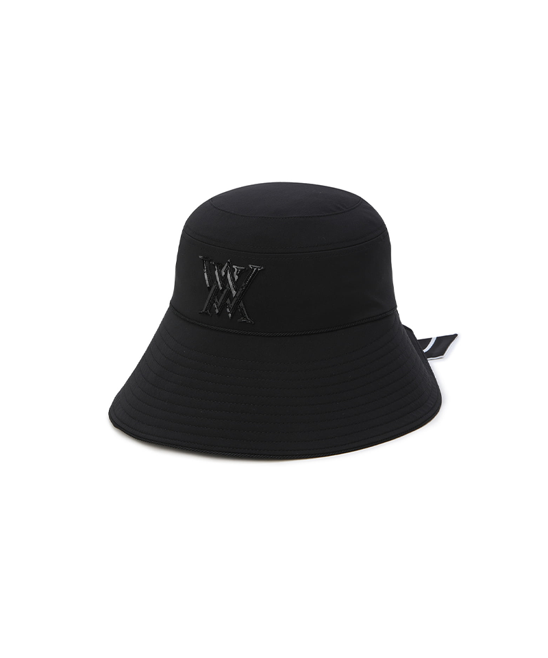 Women's Split-Back Bucket Hat - Black