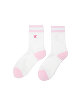 Women's Middle Socks - Pink