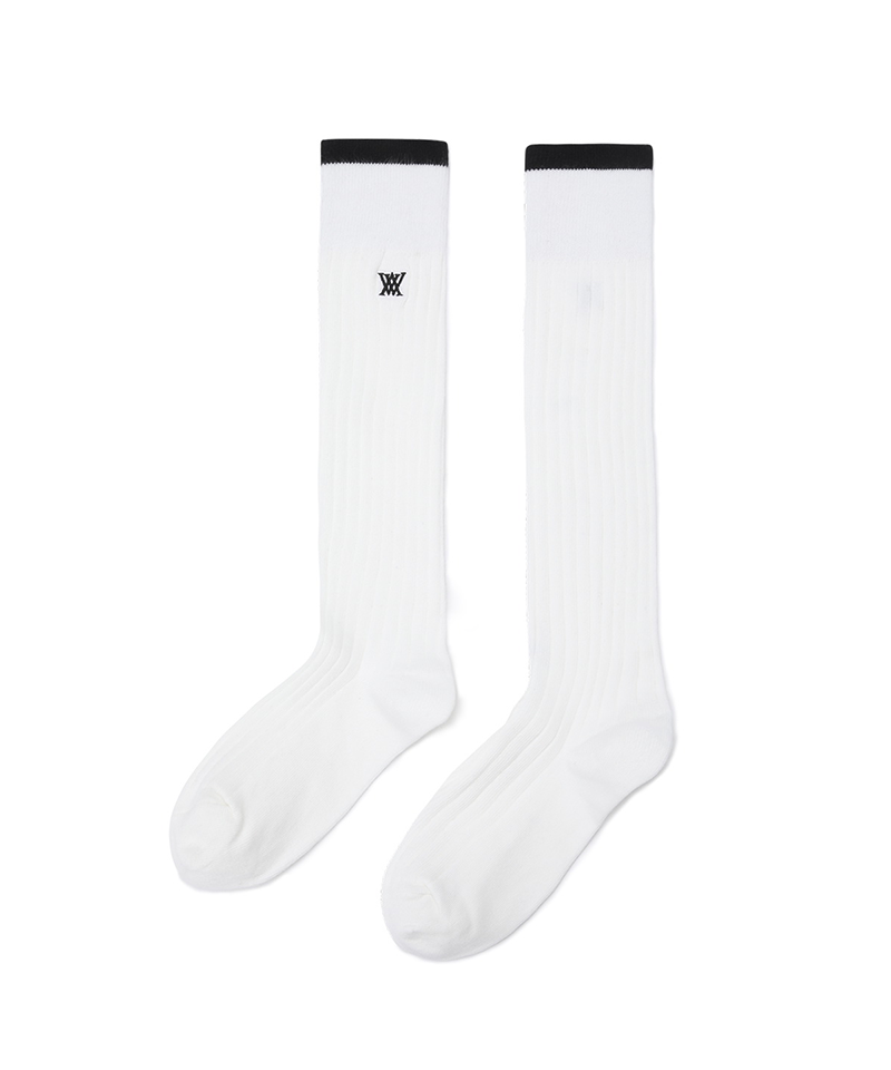 Women's Knee Socks - White