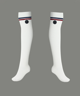 Slim Golf 50cm Over The Knee Socks - Ivory