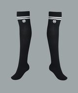 Slim Golf 50cm Over The Knee Socks - Black