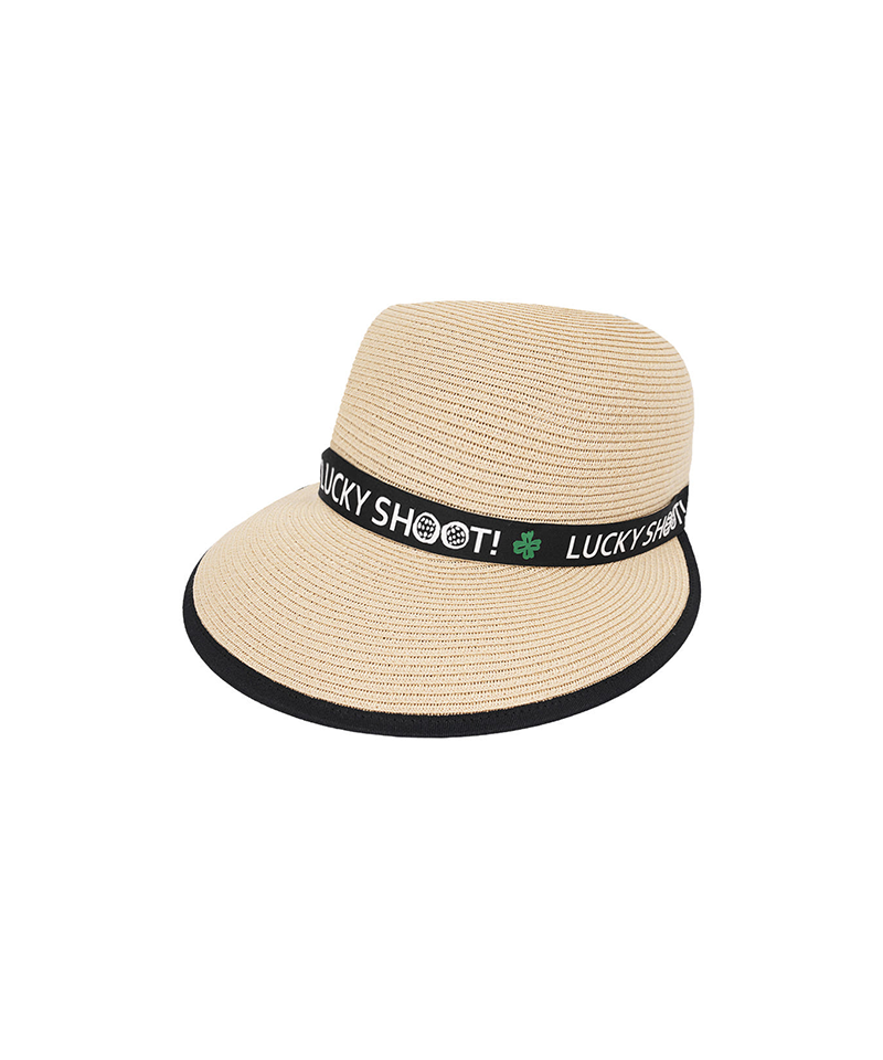Castelbajac Women's Ribbon Tape Sun Cap - Beige