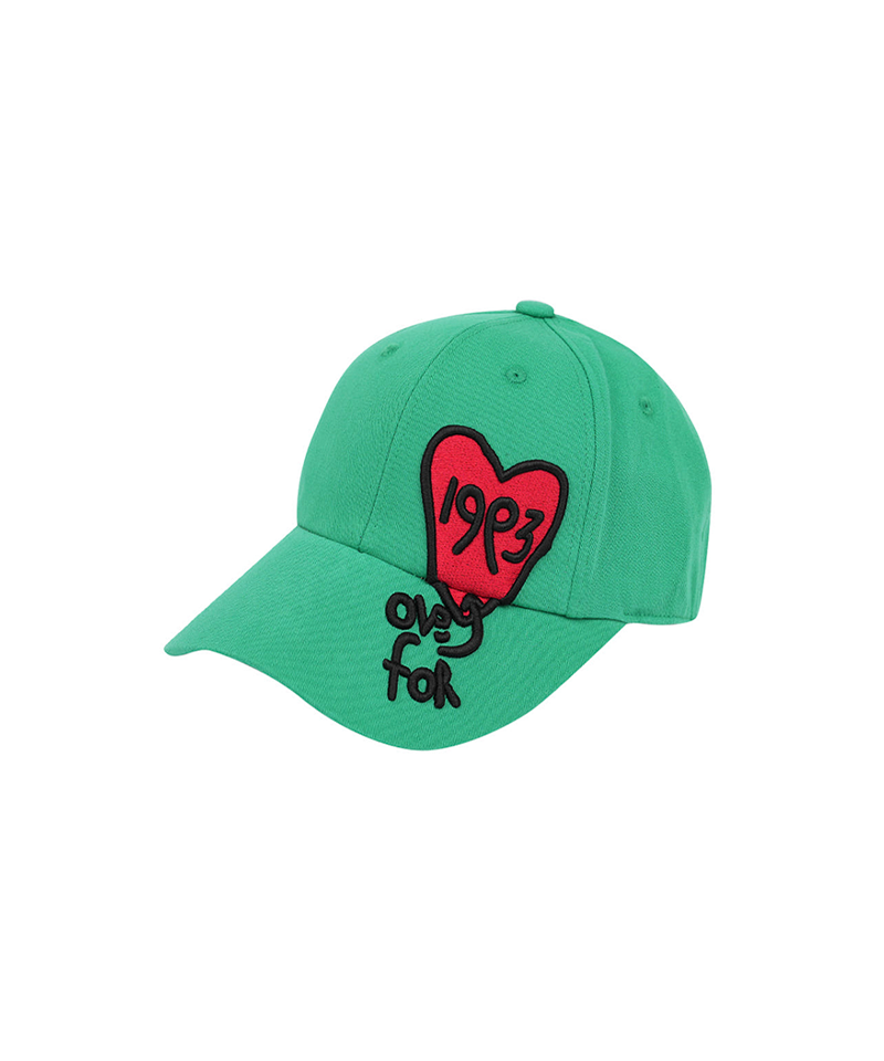 Castelbajac Women's Artwork Embroidery Point Ball Cap - Green