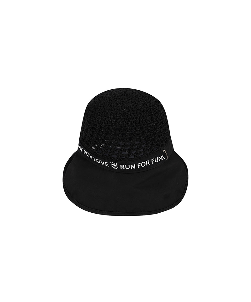 Castelbajac Women's Knit Bucket Hat - Black