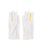 Castelbajac Women's Synthetic Leather Character Two-Handed Gloves - Yellow