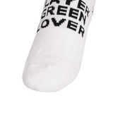 Castelbajac Men's Season Slogan Point Ankle Socks - White