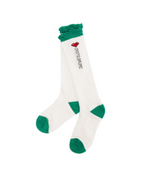 Castelbajac Women's Heart Point Knee Socks - Green