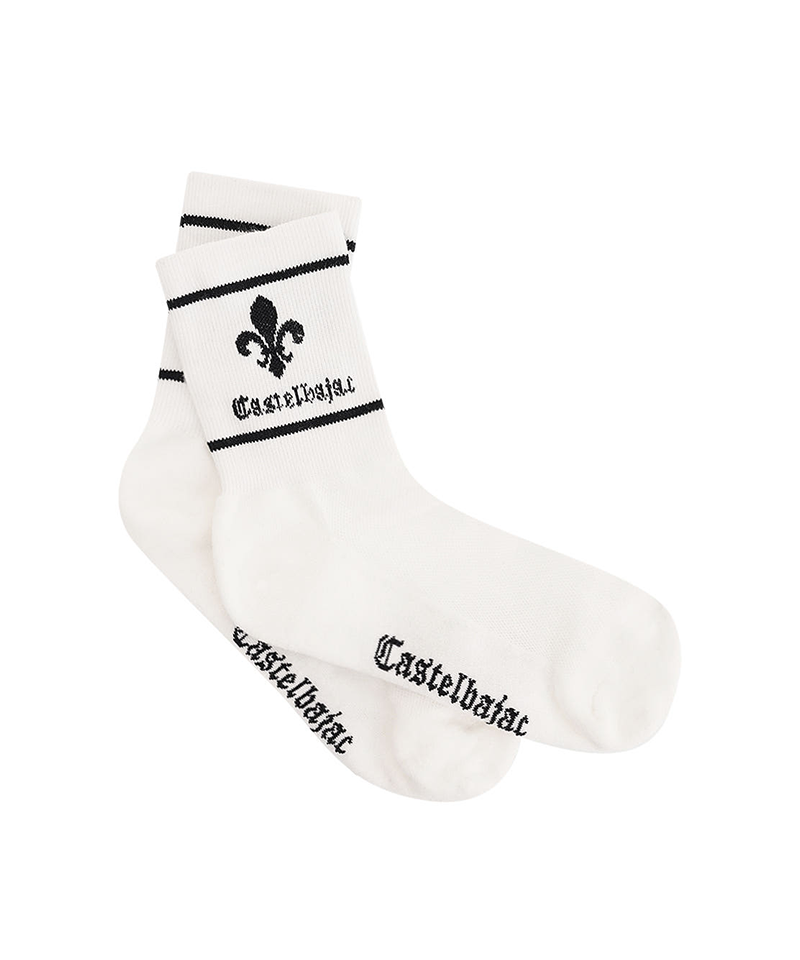 Castelbajac Women's Capsule Line Long Socks - White