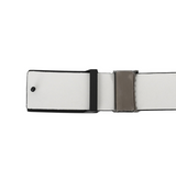 Castelbajac Men's Print Buckle Belt - Red
