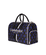 Castelbajac Men's Monogram Pattern Boston Bag - Black