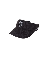 Castelbajac Women's Symbol Pattern Logo Sun Visor - Black