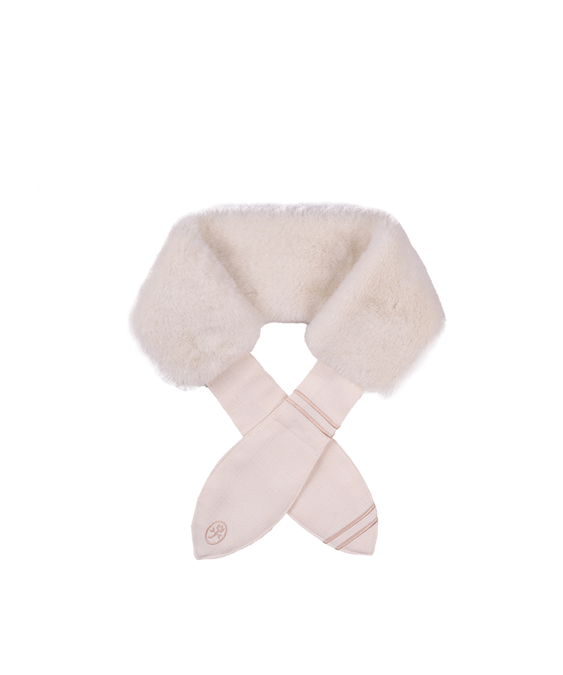 Castelbajac Women's Winter Neck Warmer - Ivory