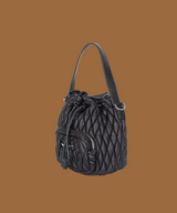 Black Label Tote & Shoulder Padded Quilted Bag - 2 Colors