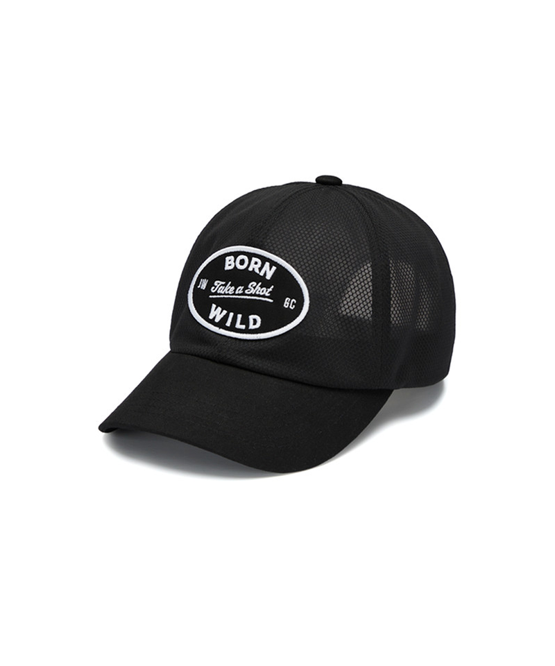 Jamie West Born Wild Full Meshcap - Black