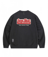 Jamie West Boucle Applique Brushed Sweatshirts - Black