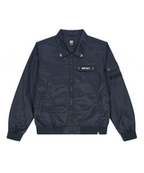 Jamie West Collar Point Work Jumper - Navy