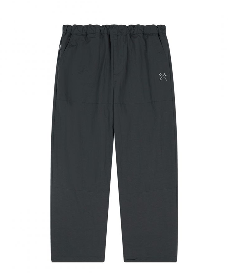 Jamie West Fleece Nylon Reversible Pants - Black