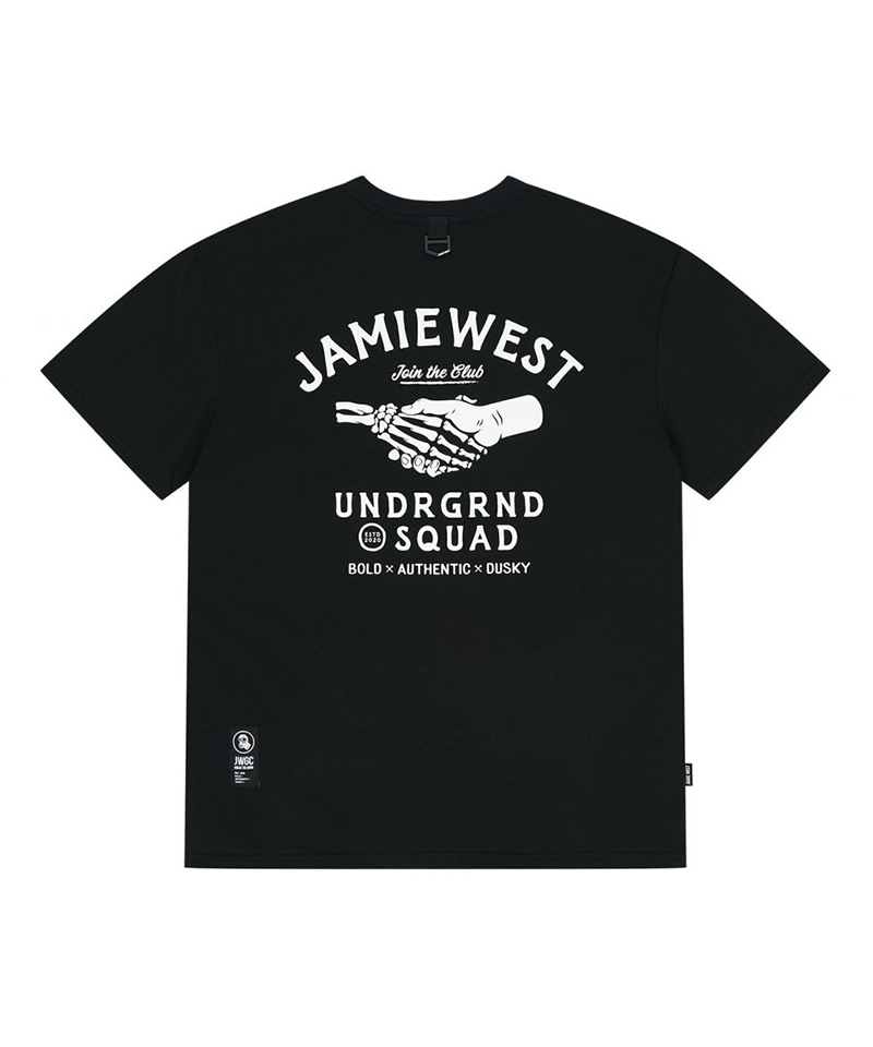Jamie West Hand Shake Sorona T-Shirts - Black
