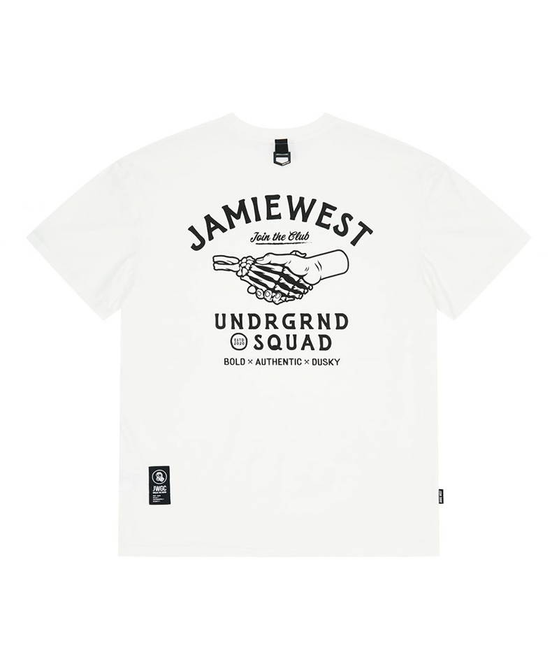 Jamie West Hand Shake Sorona T-Shirts - White