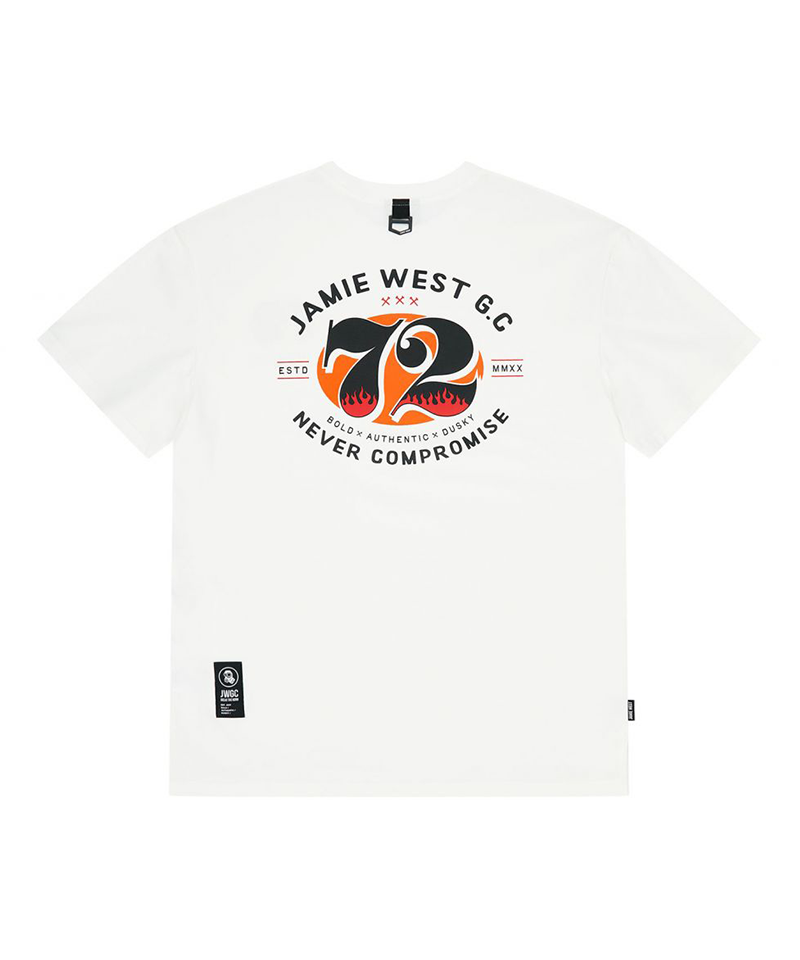 Jamie West NO.72 Sorona T-Shirts - White