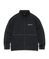 Jamie West No.9 High-Neck Packable Windbreaker - Black